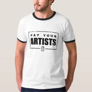 Pague seu T-Shirt para artistas