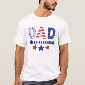 Pai 4 de julho Camiseta Patriótica