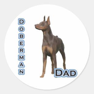 Pai 4 do Doberman da oxidação - etiqueta