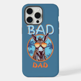 Pai Badass Burro Engraçado Óculos de Sol Legais Fé