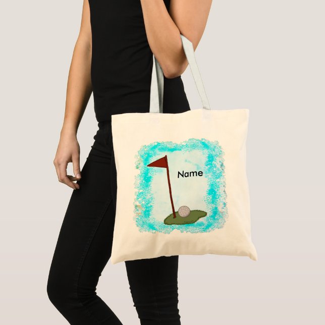 Pai Bandeira de Golfe Bolsa tote de golfe (Frente (produto))