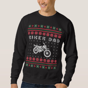 Pai Biker - Suéter de Natal Feio