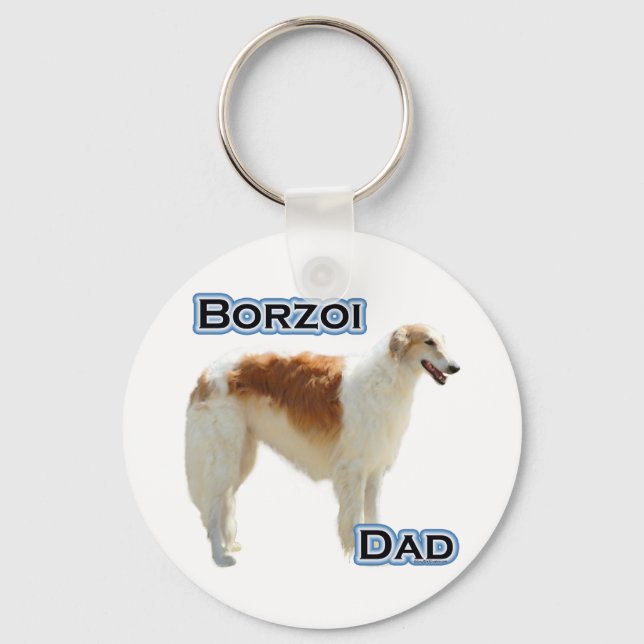 Pai Borzoi 4 - Chaveiro (Frente)