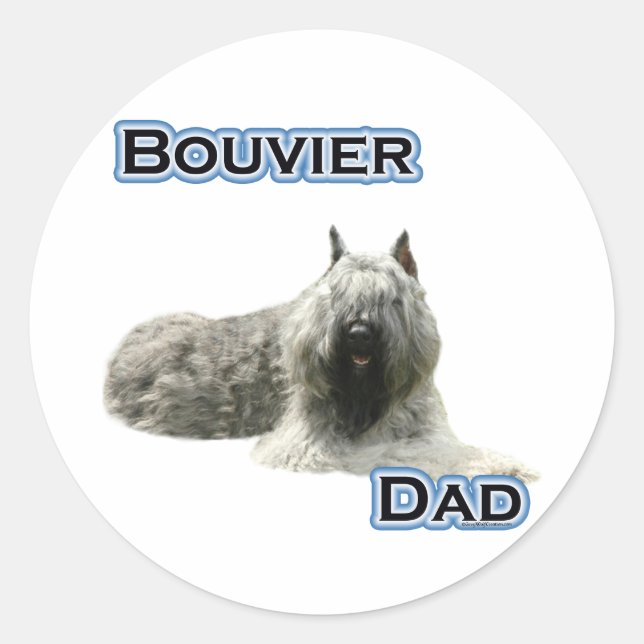 Pai Bouvier 4 - Adesivo (Frente)