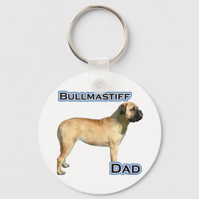 Pai Bullmastiff 4 - Chaveiro (Frente)