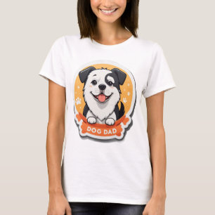 Pai Cachorro / Mãe Cachorro - Camisa Mínima Impres