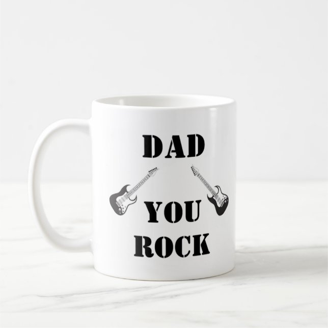 Pai, caneca rock (Esquerda)