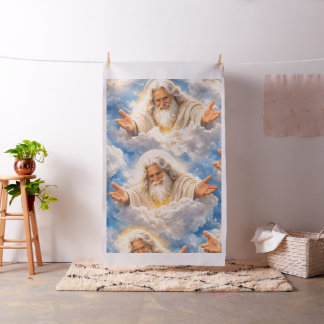 Pai celestial divino tecido Deus no