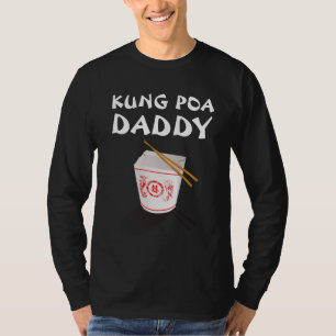 Pai CHINÊS DO KUNG PAO CHINÊS MENS T-SHIRTS