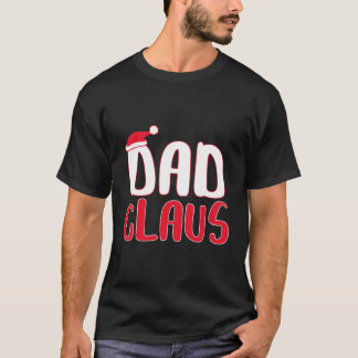 Pai Claus T-Shirt Correspondendo Papais noeis Figu