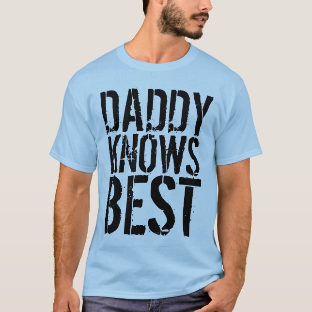 PAI CONHECE MELHOR T-Shirts masculinas (Frente)