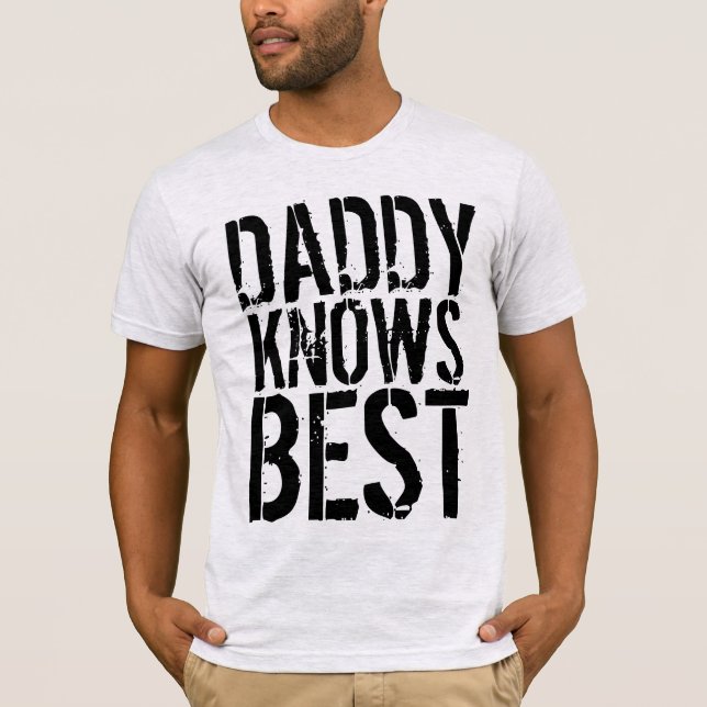 PAI CONHECE MELHOR T-Shirts masculinas (Frente)