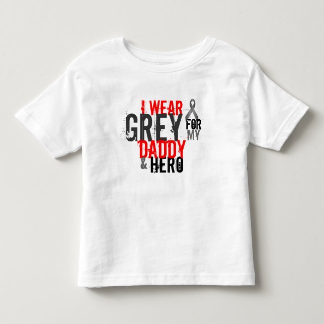pai da camisa da consciência do tumor cerebral (Frente)
