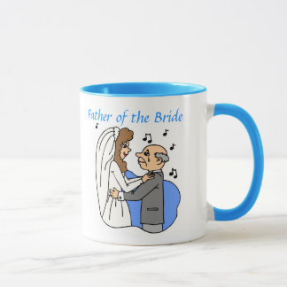Pai da caneca da noiva