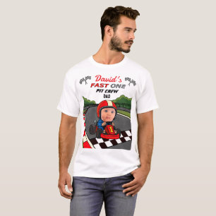 Pai da Equipe de Pit Stop Fast ONE Camiseta de A