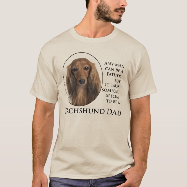 Pai Dachshund T-Shirt (Frente)