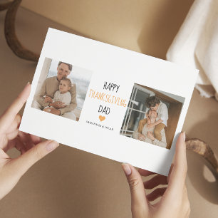 Pai de Ação de Graças para Foto e Colagem Moderna