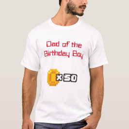 Pai de aniversário do videogame T-Shirt