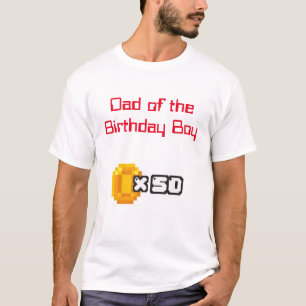 Pai de aniversário do videogame T-Shirt