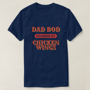 Pai De Bacalhau Alimentado Por Camiseta De Galinha