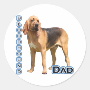 Pai de Bloodhound 4 - Adesivo