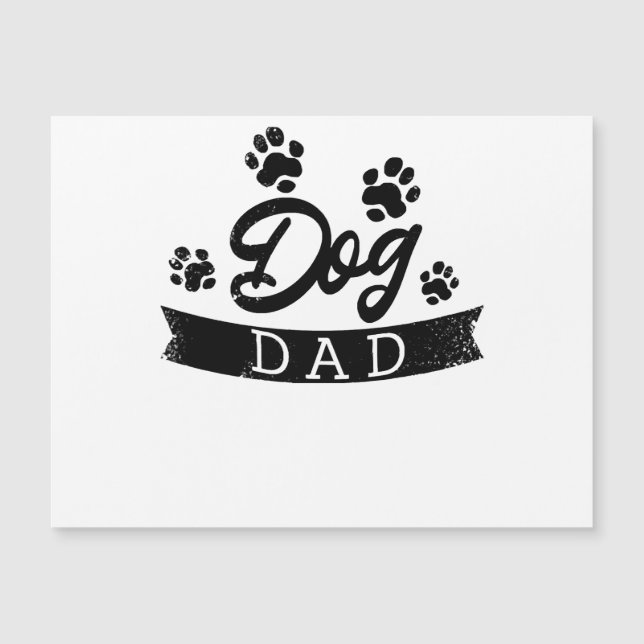 Pai de Cachorro Design Engraçado - Ideia de presen (Frente)