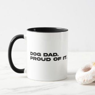 Pai de Cachorro Orgulhoso Disso Caneca Engraçada