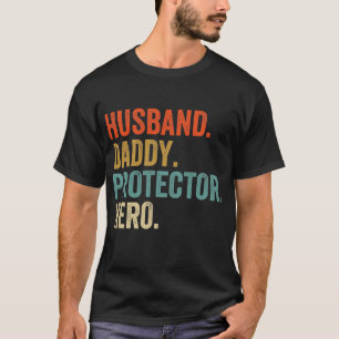 Pai de Camisa Herói do Protetor do Pai Marido