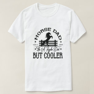 pai de cavalo como pai normal, mas T-Shirt mais fr