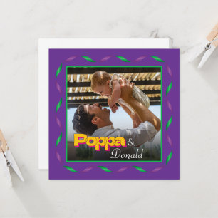 Pai de Fotografias Personalizado Filha da Família