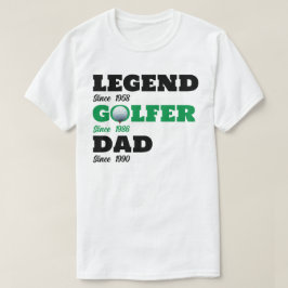 Pai de Golfe de Legenda para Golfe - Camisa de Dat