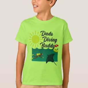 Pai de mergulho de Design Buddy - Camisa básica pa