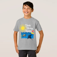 Pai de mergulho de Design Buddy - Camisa básica pa