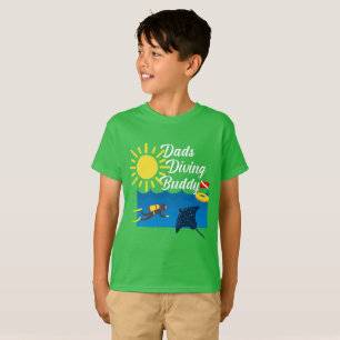 Pai de mergulho de Design Buddy - Camisa básica pa