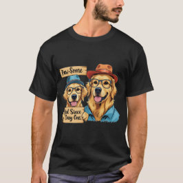 Pai de pata - Engraçado T-Shirt Cachorro