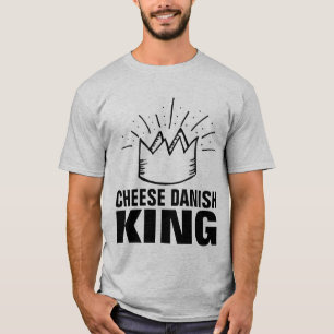 PAI DE T-SHIRTS DO REI DINAMARQUÊS QUEIJO