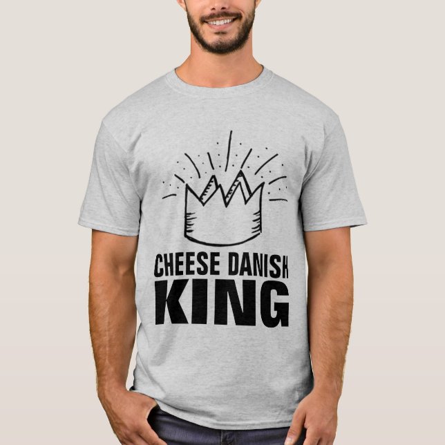 PAI DE T-SHIRTS DO REI DINAMARQUÊS QUEIJO (Frente)