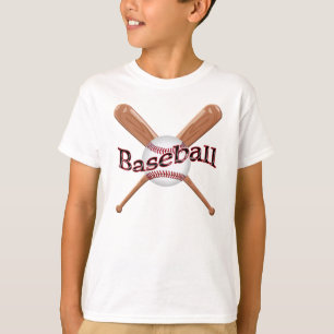 Pai do basebol e camisas de harmonização do filh