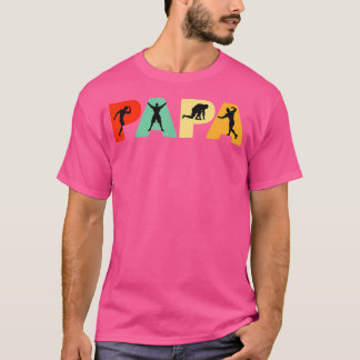 Pai Do Construtor De Corpos Camisa Engraçado Papá