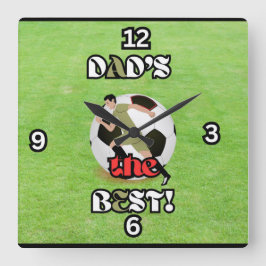 Pai do melhor relógio de parede da Praça do Campo