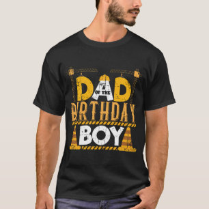 Pai do Menino de Aniversário Camisa de Aniversário