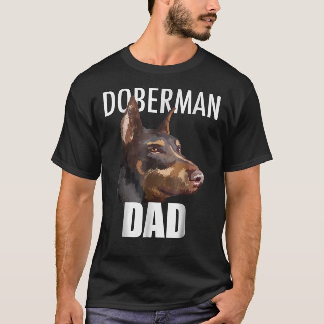 Pai Doberman Essential T-Shirt (Frente)