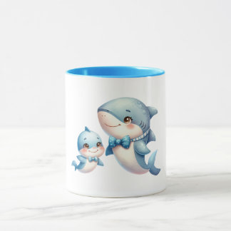 Pai e Filho. Caneca
