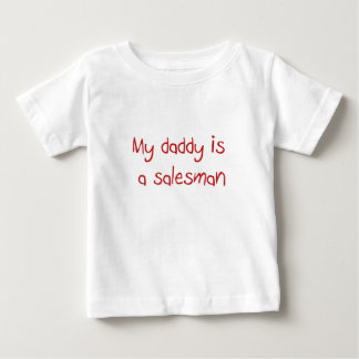 Pai é uma camiseta de bebê do vendedor