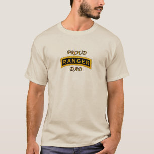Pai em T-Shirt do Exército Ranger