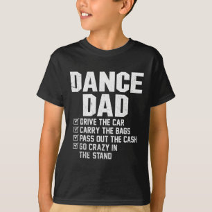 Pai Engraçado Camisa Dançante Orgulhosa Dançando P