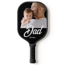 Pai Estabeleceu Diversão Roteiro Foto   Pickleball