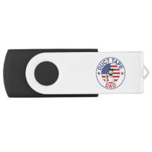 Pai Fita Adesiva - Pen Drive USB Giratório