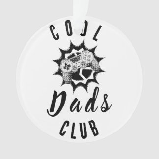 Pai Gamer Retrô Ornamento do Clube dos Pais Legais