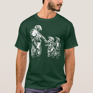 Pai legal, Camisa Rider Motocross Men Juventude